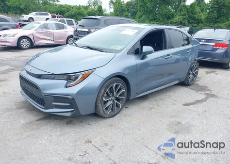 2020 Toyota Corolla Se из США, поврежденный, VIN 5YFS4RCEXLP035065